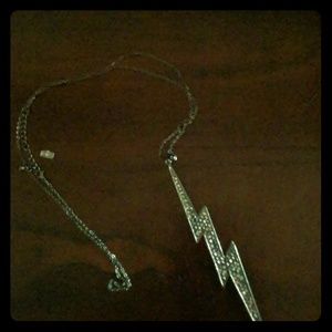Lighting bolt necklace